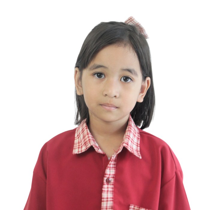 Akediri Adventist Elementary School student